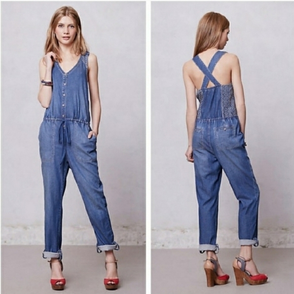 Anthropologie Denim - Holding Horses Overalls Anthro